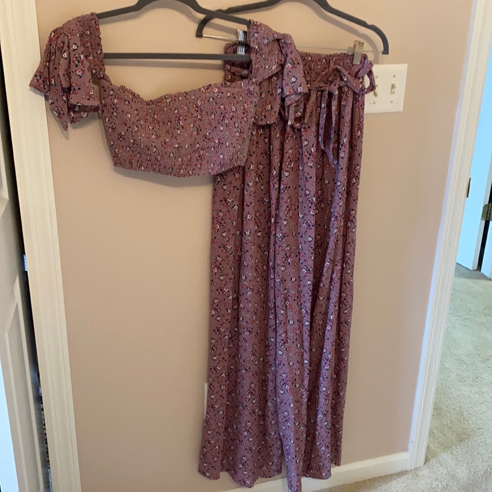 Cute matching outfit-bought for cruise.